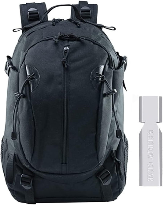 30L Outdoor Backpack Sports Computer Bag Leisure Travel Backpack Suitable for Hiking Camping,Black