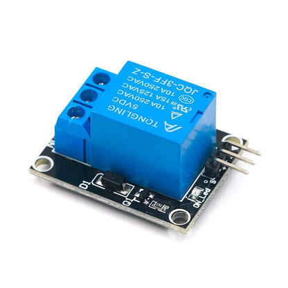 DAOKI 5 Pcs KY-019 5V 1 Channel Relay Module Board Shield for PIC AVR DSP ARM Arduino with Dupont Cable, 24AWG Wire