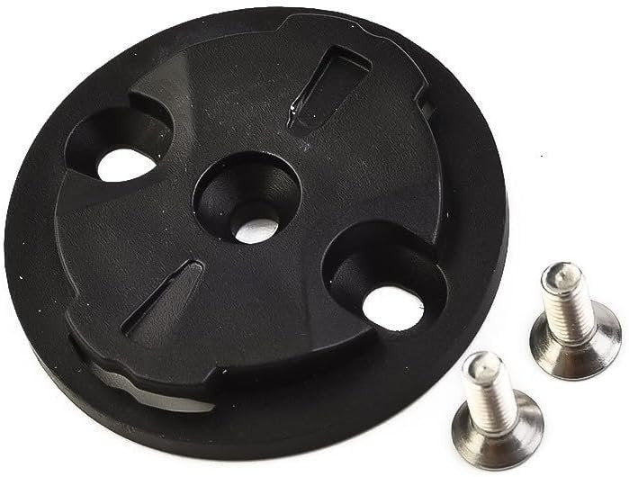 Bicycle Computer Mount, Bicycle Computer Mount, Cycling Computer Replacement Mount, Black Plastic Fixed Base, Male Seat Repair Parts for GARMIN