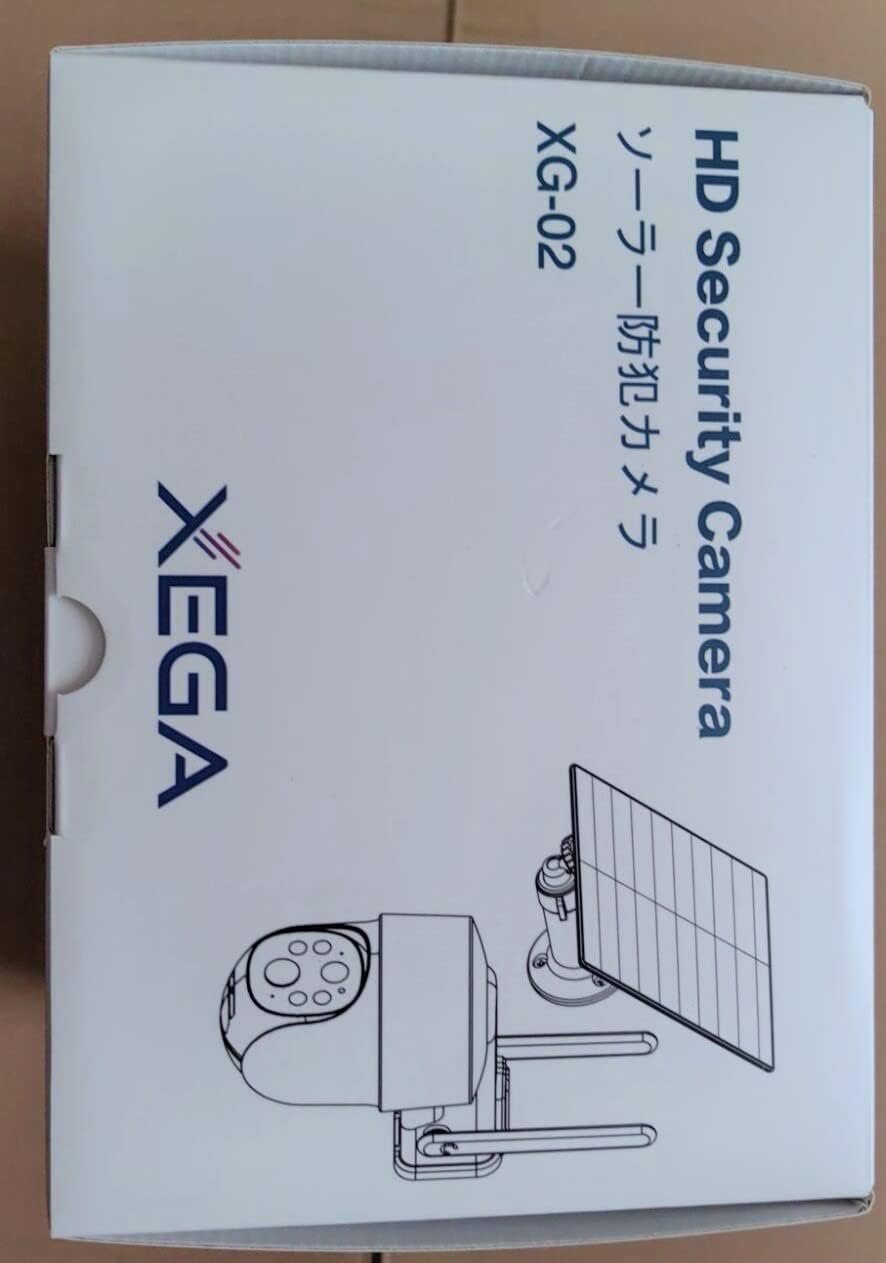 Xega 3G/4G LTE Outdoor Solar Surveillance Camera with SIM Card - 2K HD 3MP PTZ Wireless Camera Without WLAN Outdoor Battery, 355Â°/90Â° Swivel, Colour/IR Night Vision, 2-Way Audio, PIR Detection, IP66