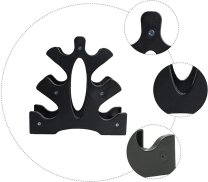 BESPORTBLE 3 Tier Dumbbell Rack: Tree Shape Dumbbell Storage Rack for Home Gym, Exercise