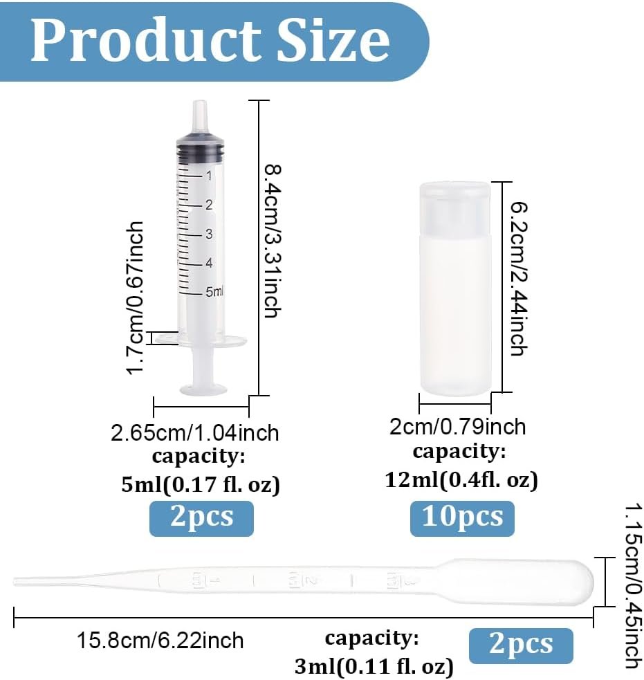 BENECREAT 10 Pack 12ml 0.4oz Travel Essentials Bottle Flip Cap Sample Bottle Travel Accessories Refillable Bottles for Makeup Cosmetic Toiletries Product, Festival Gift