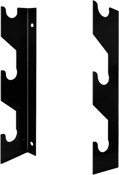 Luwint Olympic Barbell Wall Rack, 3 Bar Storage, 1 Pair
