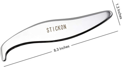 Medical Grade Stainless Steel Gua Sha Scraping Massage Tool IASTM tools for Soft Tissue Therapy and Reduce Legs, Arms,Neck Muscle Pain
