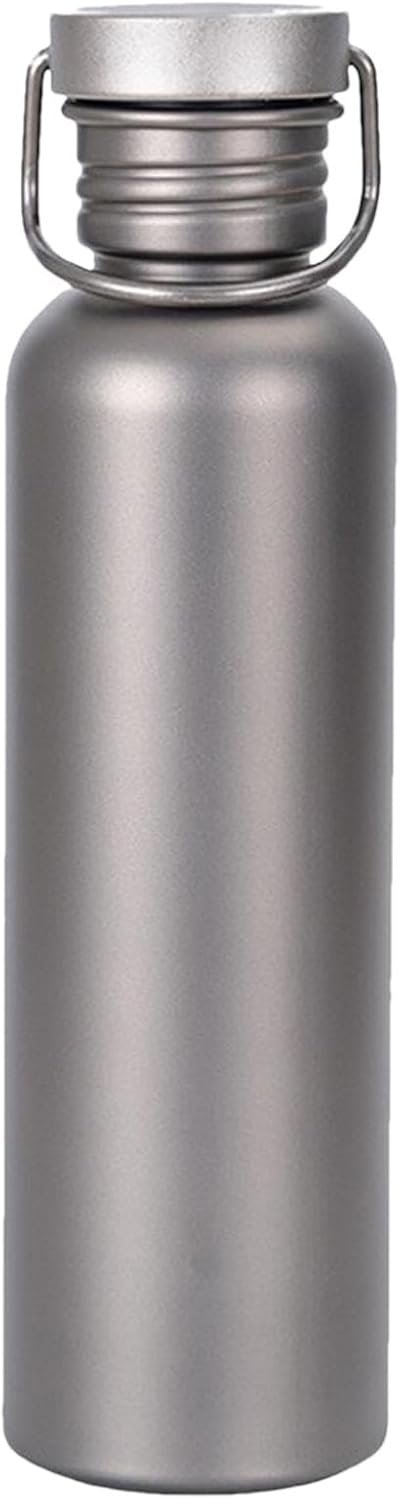 Outdoor Titanium Bottle - Titanium Hydration Sports Water Bottle | Cycling Drinkware Leak-Proof for Outdoor Activities for Hiking, Camping, Travelling