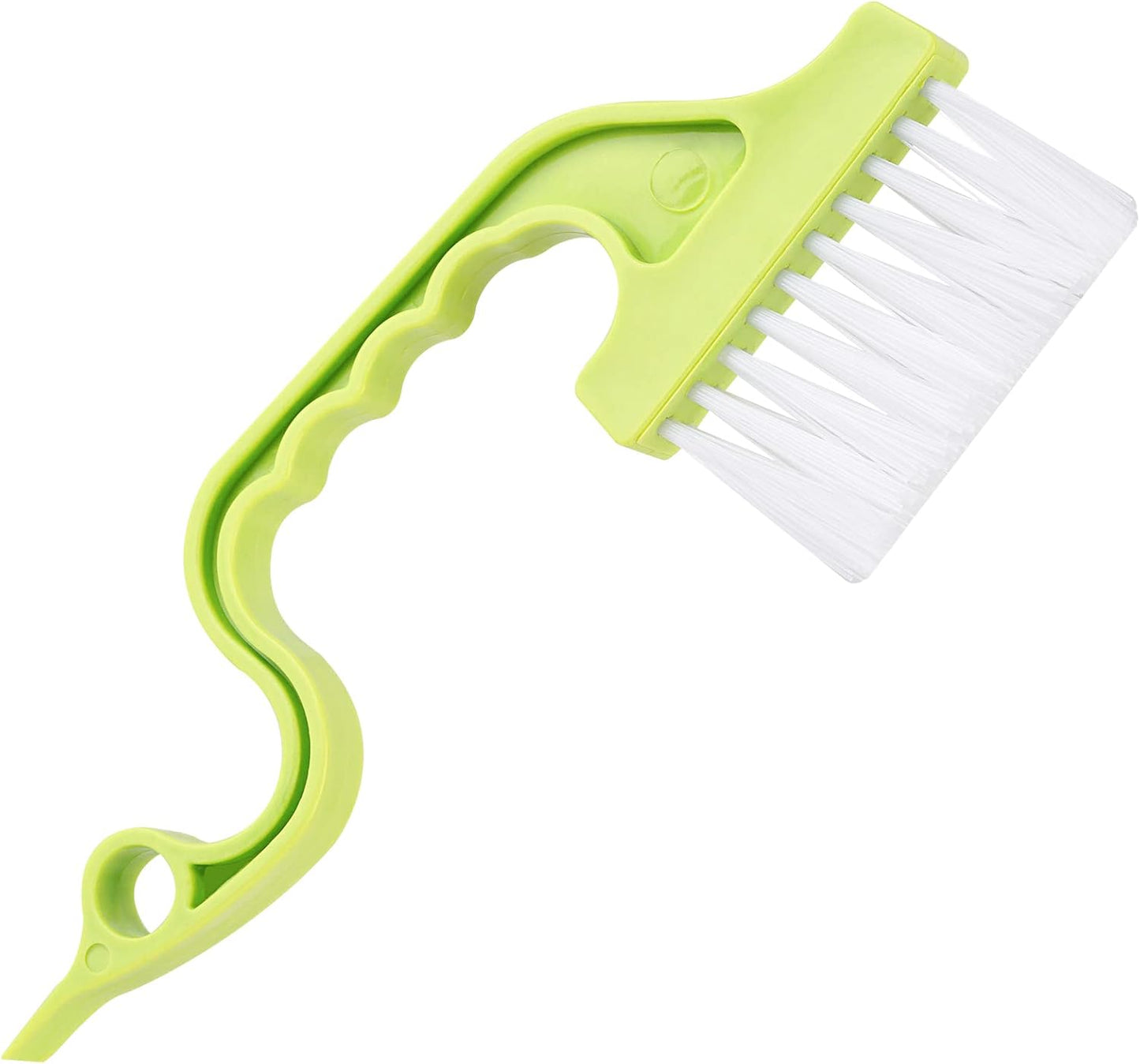 Trycooling Hand-held Groove Gap Cleaning Tools Door Window Track Kitchen Cleaning Brushes (Random Color-Blue Yellow Pink)