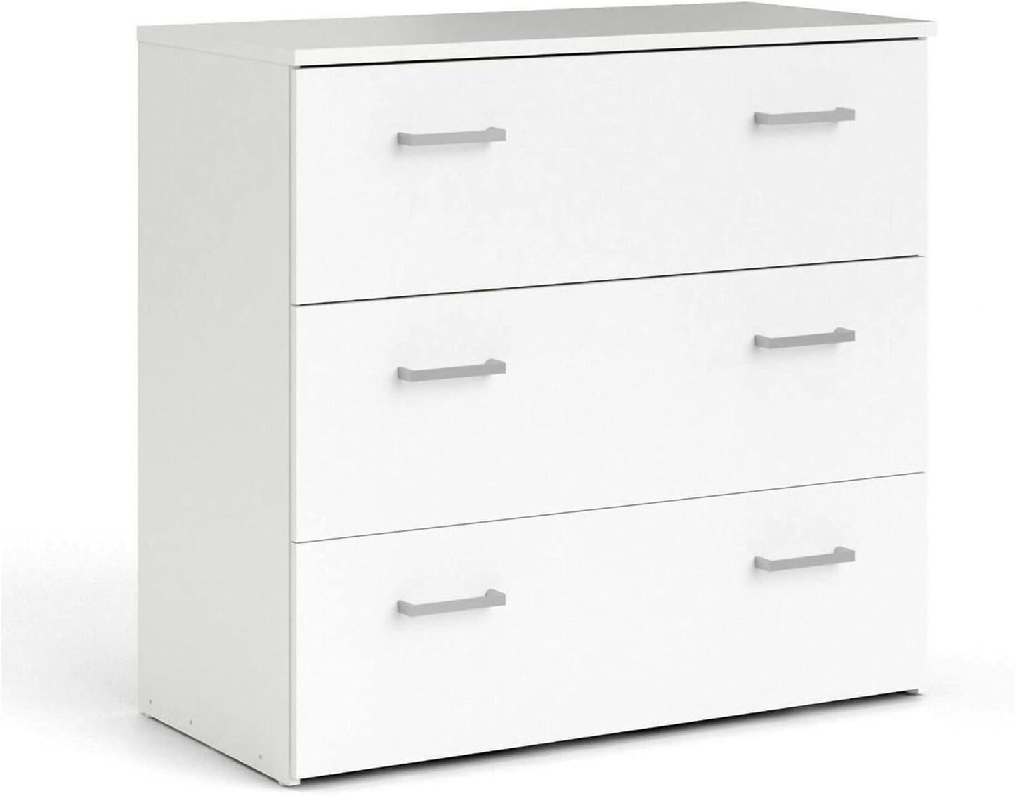 Dmora - Addie Chest of Drawers, Multi-Purpose Settimino, Bedroom Dresser, Cabinet with Drawers, 74 x 36 x H 70 cm, White