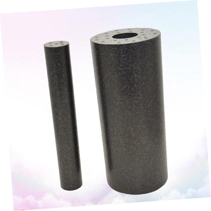 HEMOTON 1 Albero di massaggio colonna yoga Massagni per la schiena massaggiante per la schiena Ginnastica muscolo schiuma per l'allenamento muscolare Black