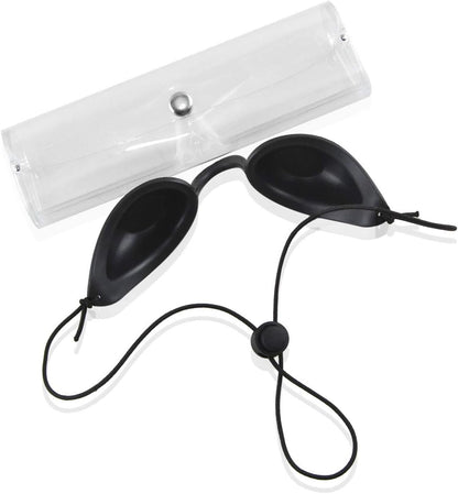FreeMascot IPL Safety Eyewear for IPL Treatment Patients Full Protection for Tanning & Light Therapy