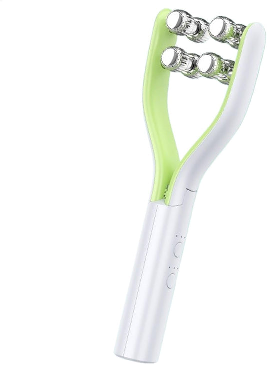 Lmyit Face Roller Skin Care | Facial Massager Sculpting Skin Care V Roller Beauty Device | Adjustable Face Neck Skincare Roller, Face Sculptor Beauty Roller for Families, Friends