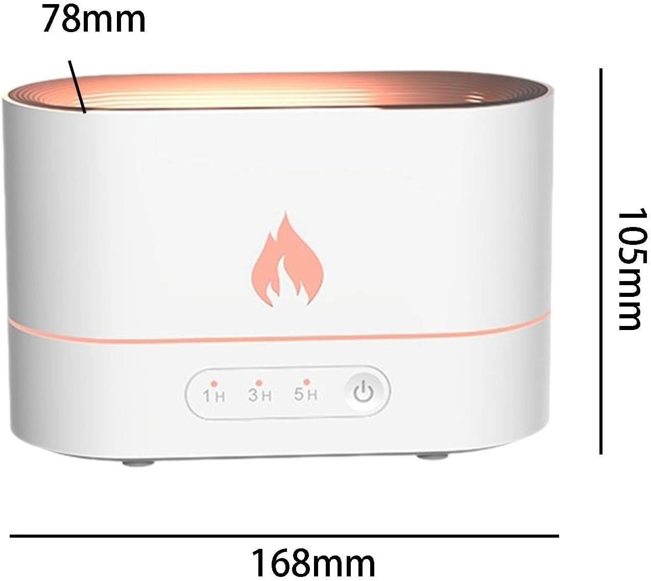 Ioensy Essential Oil Diffuser Humidifying Timer Control Mist Humidifier Tabletop Air Humidifier for Office Bedroom Birthday Gift, Jellyfish