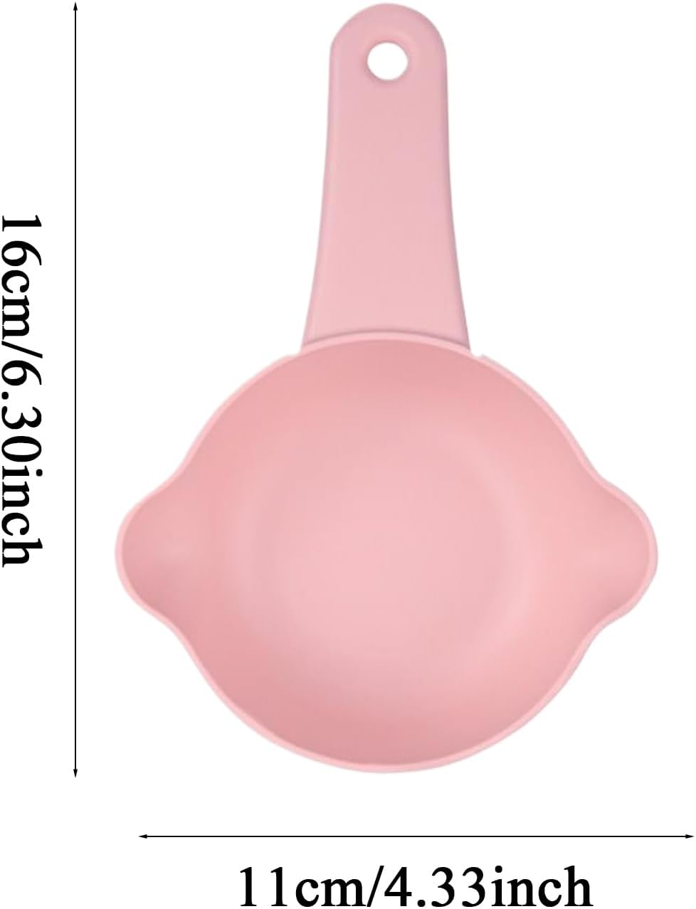 Dog Food Scooper - Adjustable Cute Anti-Spill 1 Cup Scoop | Cat Feeding & Watering Supplies For Puppy, Dry, Litter, Grain