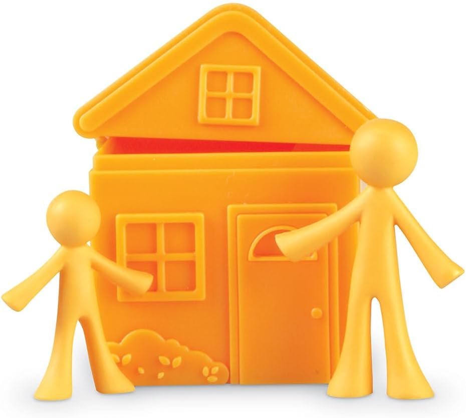 Learning Resources All About Me Sorting Neighborhood - 42 Pieces, Ages 3+ Social Emotional Learning Toys, Toddler Learning Toys