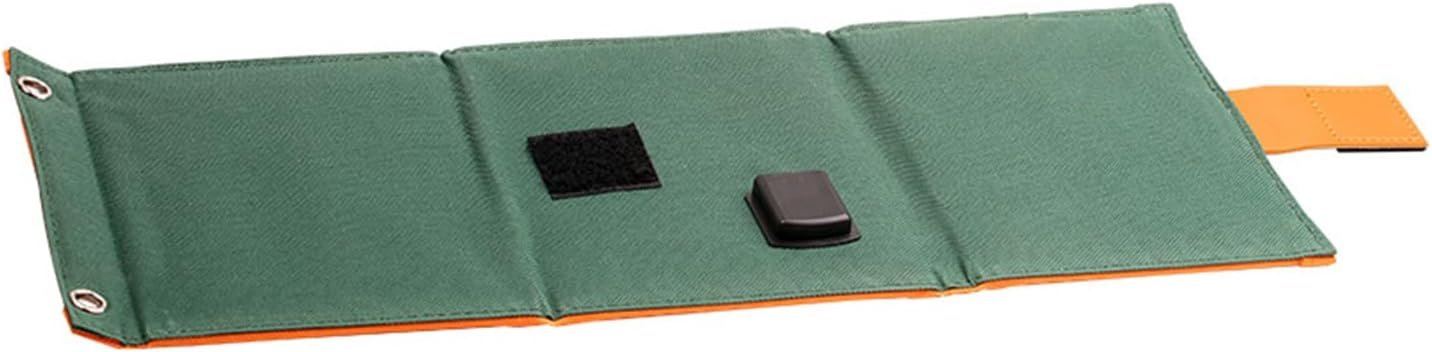 Solar Powered Charger - Solar Charging Panel with USB Port, Silicon Photovoltaic poweer Generation Panel | Solar Charger Folding, Outdoor Camping Charging Device Portable for Tablets Smartwatches