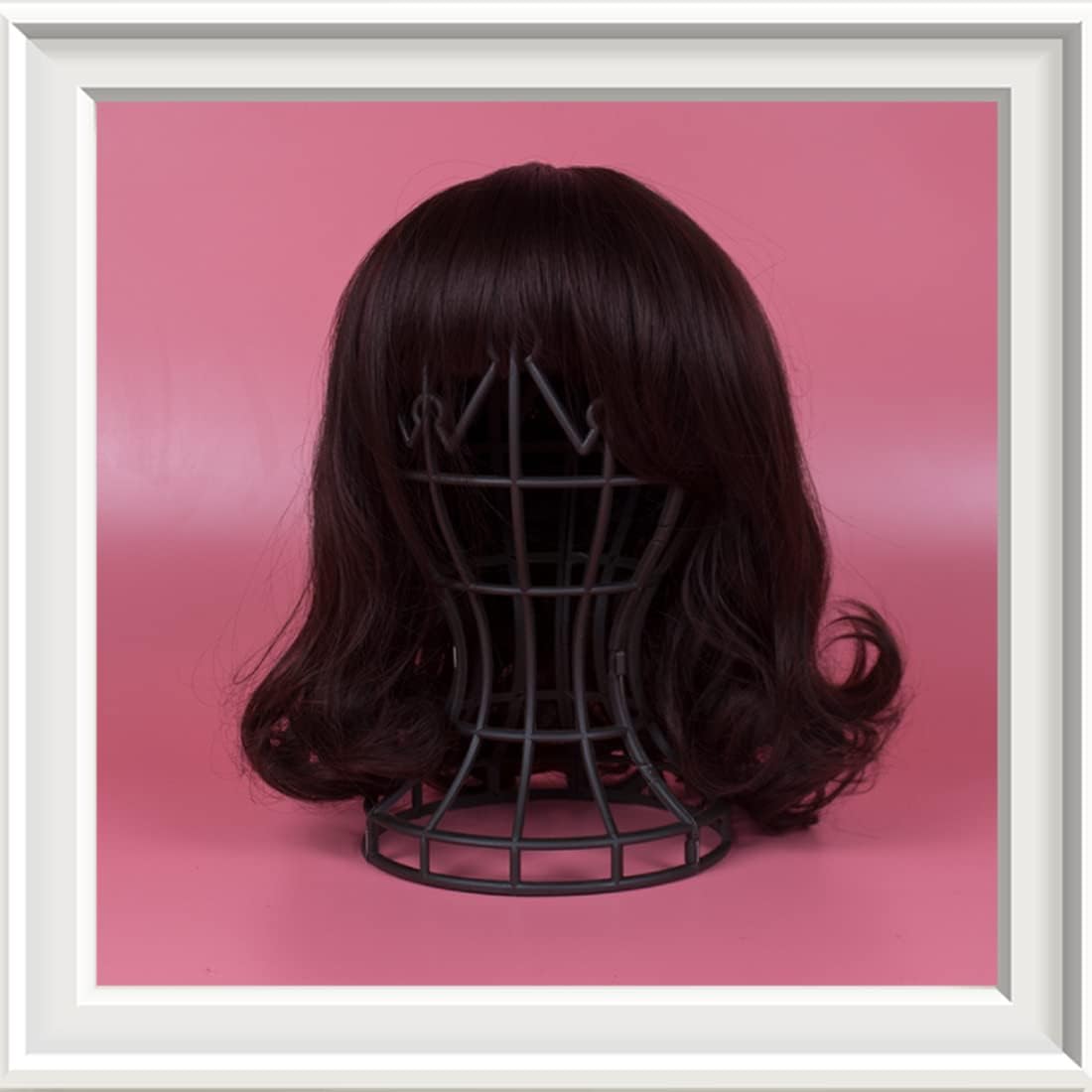 Plastic Wig Holder - Portable Wig and Hat Holder for All Wigs and Hats, Wig Display Tool, Tool Holder, Hat and Black Cap Holder