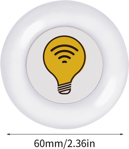 Smart Night Light | USB Plug-in Creative Night Light Intelligent - Decorative Ambience Lighting, Bedroom Decor for Desk and Living Room Kids