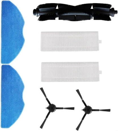 Cleaning Essentials - Set di spazzole principali, filtri e spazzole laterali per aspirapolvere Polaris PVCRDC 6002