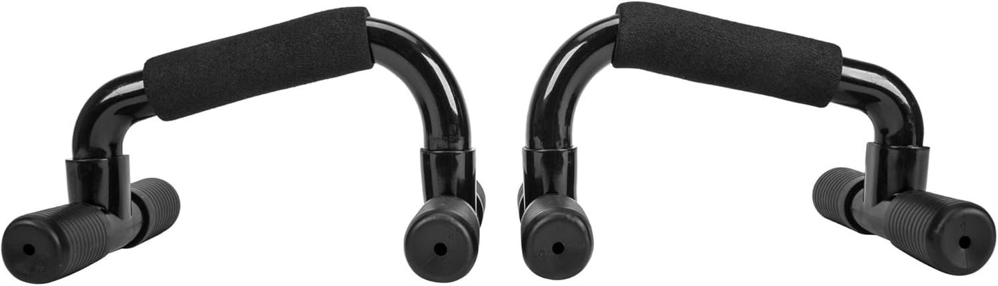 Everlast Total Body Workout Kit - Complete Home Gym Accessories for Core & Upper Body Strength - Includes Pull-Up Bar, Push-Up Stands & Duo Wheel - Compact Exercise Equipment for Home Workouts