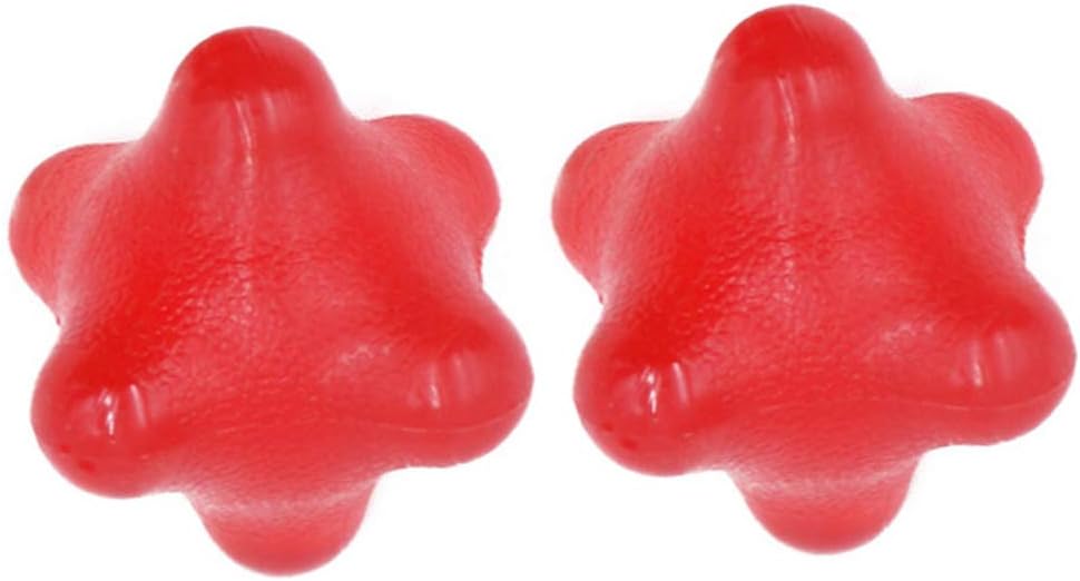 EXCEART Portable Hand Massage Ball 2 Pieces Silicone Massage Ball Trigger Point Trigger Massage for Myofascial Release Muscle Recovery