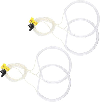 XTevu E46 Car LED Angel Eye Halo Ring Lights,High Brightness White CCFL Rings for Improved Visibility and Style,Car Lighting Upgrade,Automotive Halo Rings,CCFL Angel Eye Rings