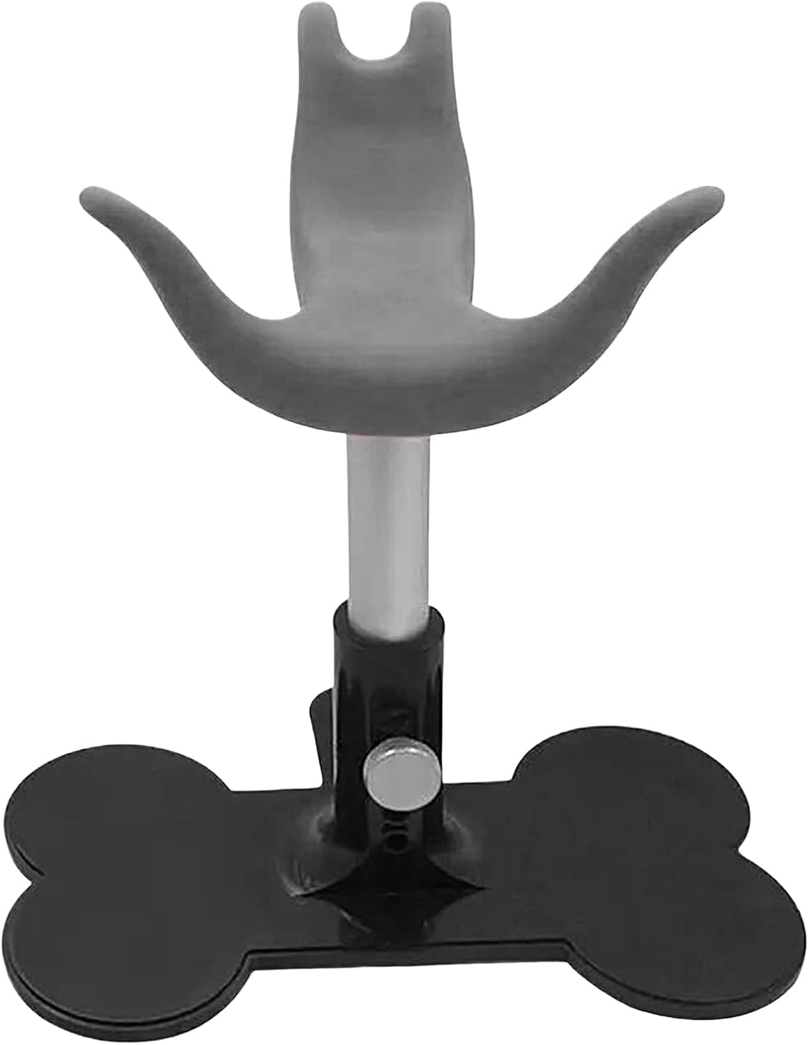Qzdtue Pet Grooming Chair, Puppy Showering Bench, Height Adjustable Assistive Ladder Stand, 5.7-7.28in, Ideal for Bathing, Showering, Trimming Dogs and Pets, Comfortable Support