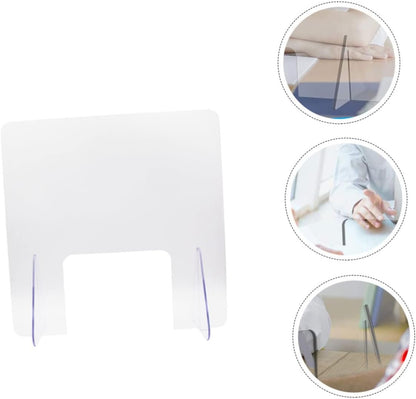 MAGICLULU Sneeze Guard for Desk Office Desk Screen Sneeze Guard Shield Easy Install Clean