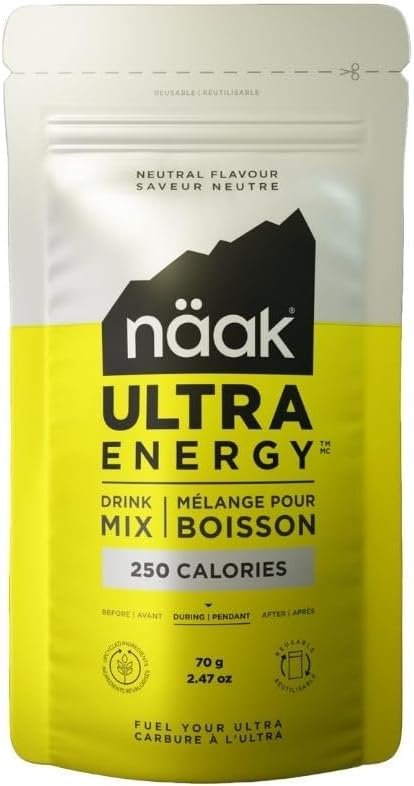 NÄAK Drink Mixes Ultra Energy™, 6 x 72g | Sport hydration Mix, electrolytes, BCAAs developed for athletes and performance | Vegan, Plant-Based Protein, Non GMO, gluten free (Neutral)
