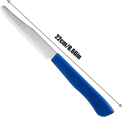 2 Quick Slicing Knife, Multifunctional Fruit Knife with Adjustable Spring, Fruit Peel Knife, Easy Clean Vegetable Slicer Kitchen Tool for Cucumber Carrot Potato