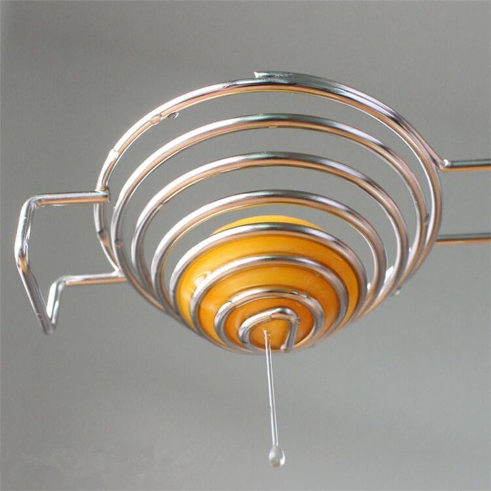 Silver Egg Separator, Yolk White Separator Tool, Food Grade Stainless Steel Egg Divider Egg Sieve Egg Extractor, Kitchen Gadget Cooking Baking Tool, Dishwasher Safe Specialty Tools and Gadgets