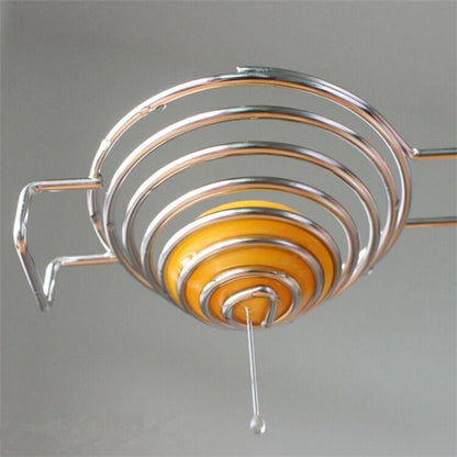 Silver Egg Separator, Yolk White Separator Tool, Food Grade Stainless Steel Egg Divider Egg Sieve Egg Extractor, Kitchen Gadget Cooking Baking Tool, Dishwasher Safe Specialty Tools and Gadgets