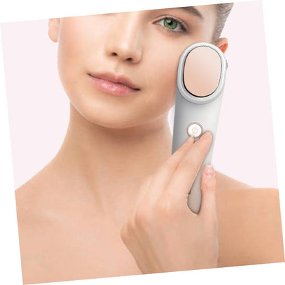 NULYLU Cold Hot Compress Beauty Apparatus USB Rechargeable Face Massage Device for Facial Sculpting Moisture Absorption and Skin Care for Home