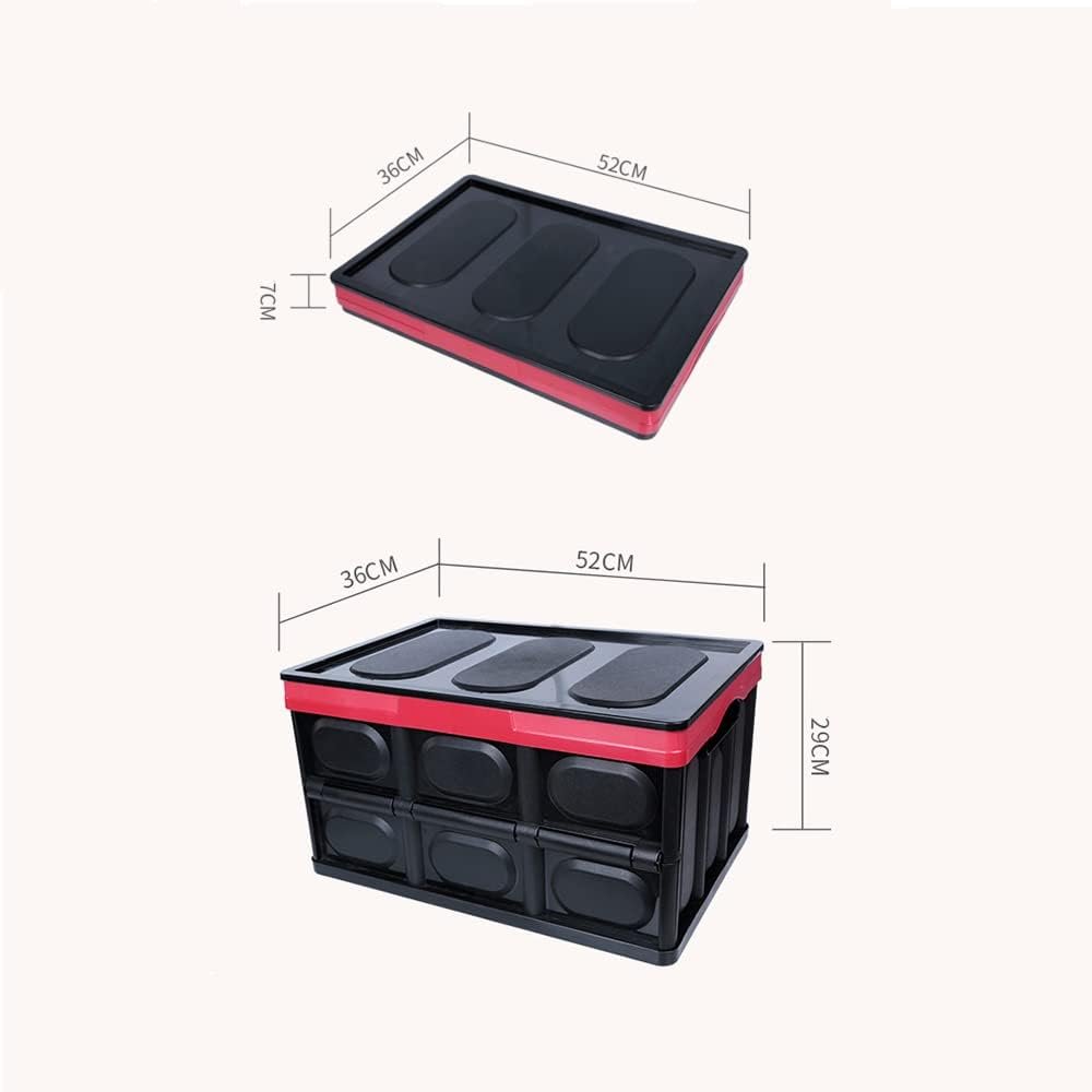 Foldable Trunk Organiser, Portable Car Boot Organizer, Suitable for SUV Car Truck Wardrobe, Multipurpose Collapsible Durable Cargo Storage, Large