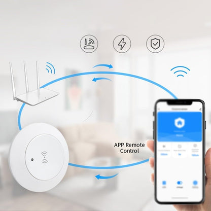 Sensore di presenza umana mmWave da 24 GHz con rilevatore di luce per Tuya WiFi Smart Lighting Control (Versione superiore di aspirazione)