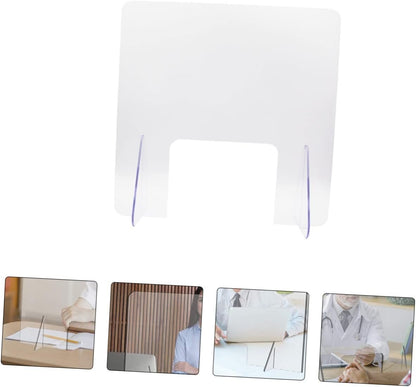 MAGICLULU Sneeze Guard for Desk Office Desk Screen Sneeze Guard Shield Easy Install Clean