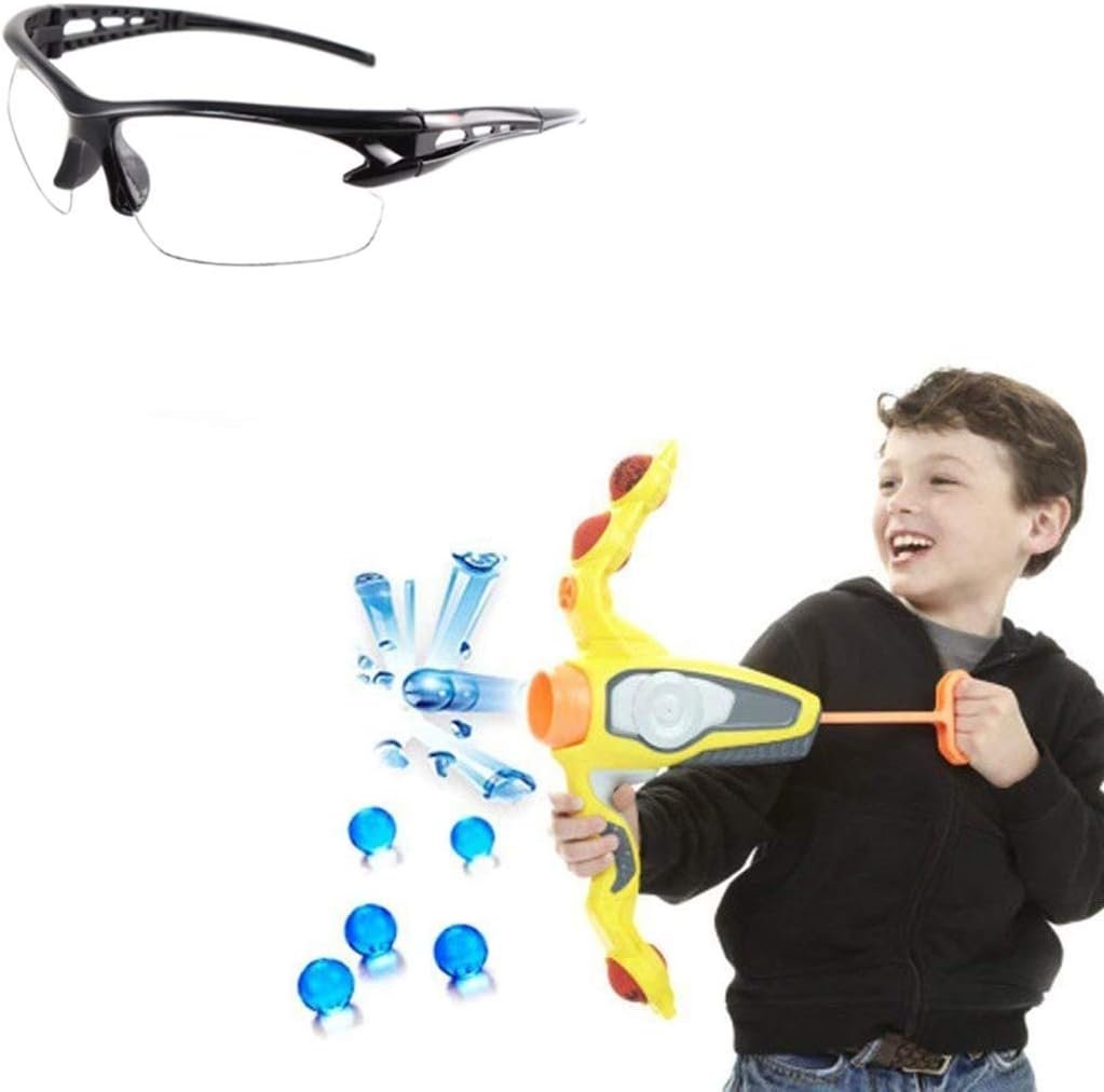 Children’s Safety Glasses－12 Pack of Kids Outdoor Game Protective Goggles Safety Goggles Eyewear for Nerf N-Strike Elite Gun Toy Gun Game Eye Protection & Laboratory Work Safety Glasses
