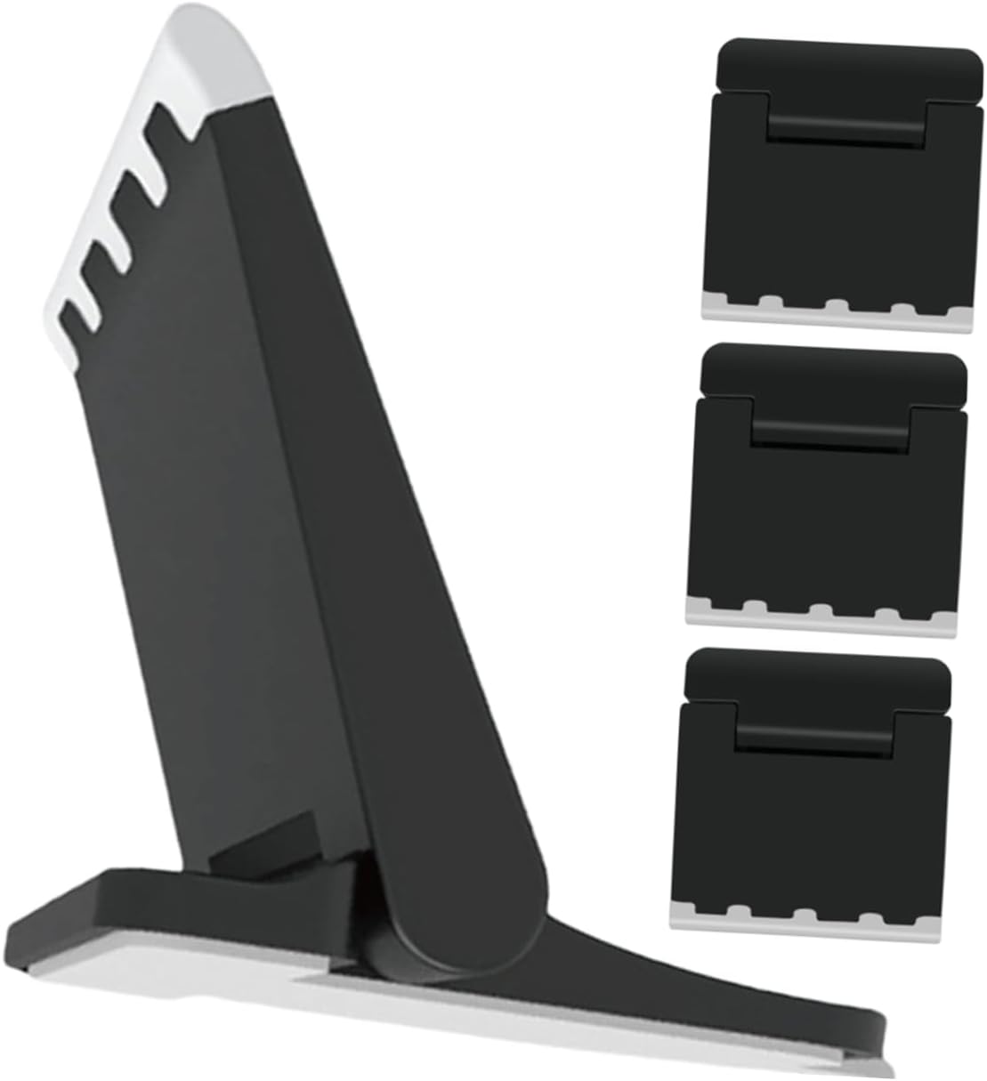 Hoement Ergonomic Laptop Holder 4pcs Foldable Laptop Stand Cooling Pad for Desk
