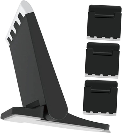 Hoement Ergonomic Laptop Holder 4pcs Foldable Laptop Stand Cooling Pad for Desk