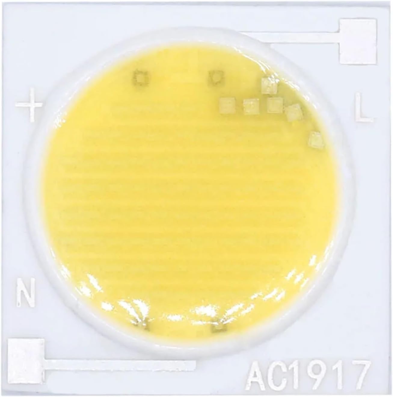 ZMZYELPECB 1 pz LED COB Chip ceramico AC 220V 12W 15W 20W 30W 50W Smart IC Lighting Led Perline fai da te for faretti a LED Buld Bianco caldo e freddo(Cold White,15W 1919mm 220V)