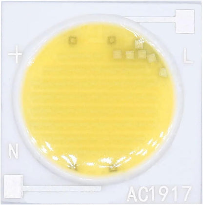ZMZYELPECB 1 pz LED COB Chip ceramico AC 220V 12W 15W 20W 30W 50W Smart IC Lighting Led Perline fai da te for faretti a LED Buld Bianco caldo e freddo(Cold White,15W 1919mm 220V)