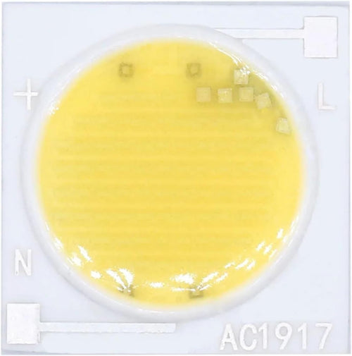 ZMZYELPECB 1 pz LED COB Chip ceramico AC 220V 12W 15W 20W 30W 50W Smart IC Lighting Led Perline fai da te for faretti a LED Buld Bianco caldo e freddo(Cold White,15W 1919mm 220V)