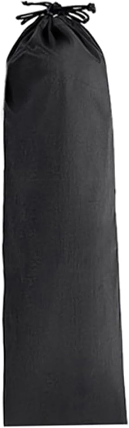 Generico Long Drawstring Pouch, 2X Protective Storage Bag 8x24 Inches, Lightweight Portable Fast Drying Carrying Case for Travel, Camping & Outdoor Gear Organization