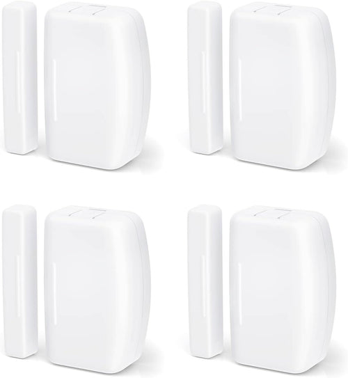 THIRDREALITY Zigbee Contact Sensor 4 Pack, Door and Window Monitor, Home Automation, Works with Assistant, SmartThings, Aeotec, Hubitat or Echo Devices Build-in Hub,hub Required (3RDS17BZ)