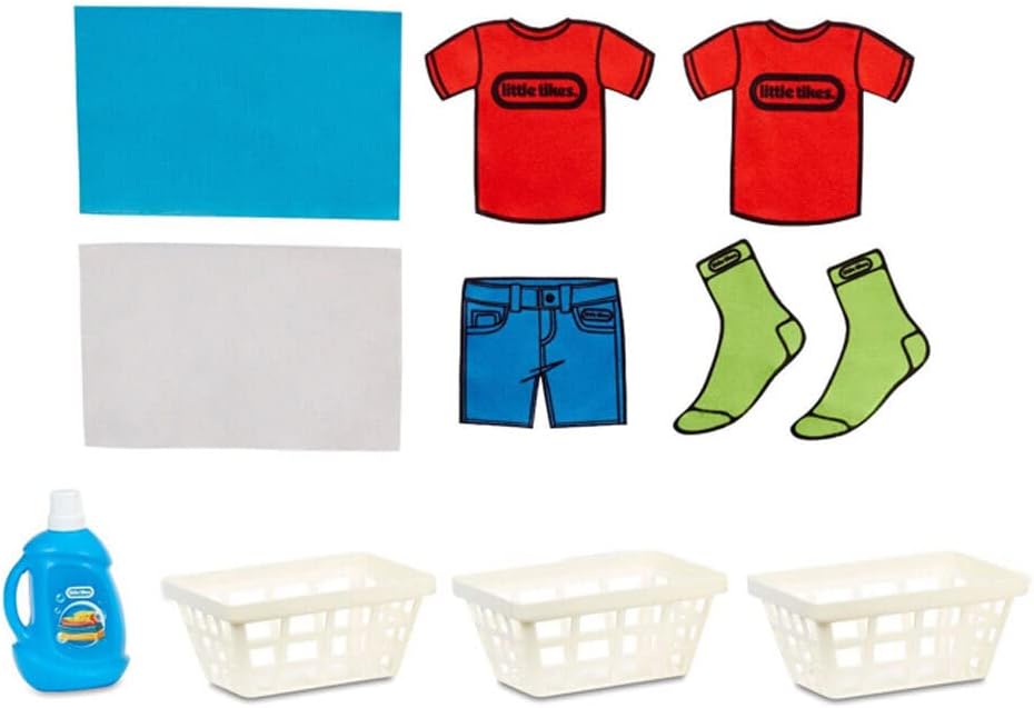 Little Tikes First Washer-Dryer - Interactive & Realistic with Sounds - Pretend Play Appliance for Kids