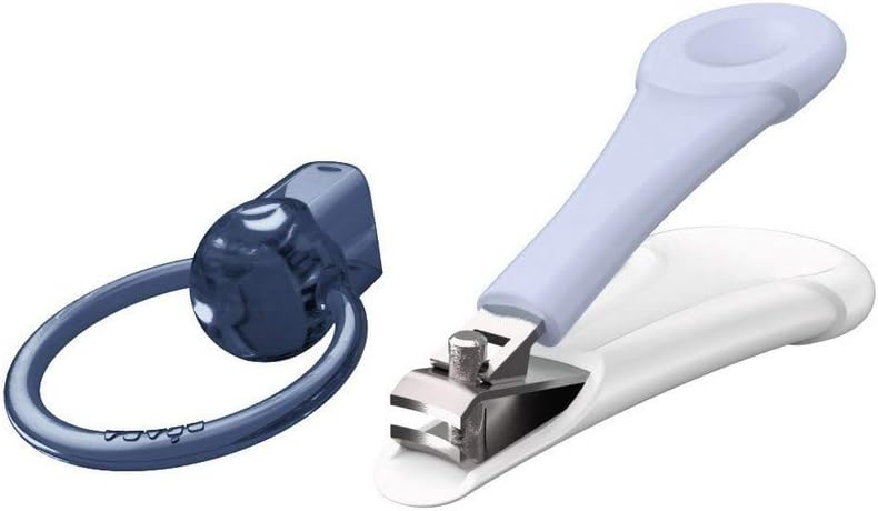 Beaba - Nail Clippers for Babies and Children - Nail Care and Manicure - Large Ergonomic Handle - Mineral