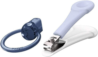 Beaba - Nail Clippers for Babies and Children - Nail Care and Manicure - Large Ergonomic Handle - Mineral