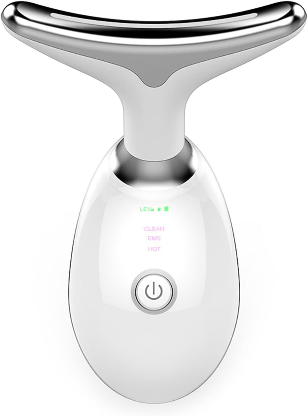 Firming Wrinkle Removal Device for Neck Face, Double Chin Reducer Vibration Massager, 3 in 1 Portable Face Massager for Lift Sagging Skin, Skin Care,Firm,Tightening, Smooth. face Sculpting Tool White