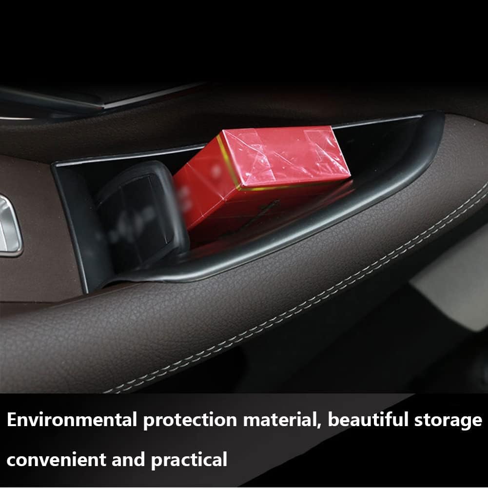 CUCHIYUN Front Row Door Side Organizer Storage Box Compatible with Mercedes-Benz 2022 GLE W167 Accessories 2022 2021 2020, Interior Accessories Insert Door Handle Tray
