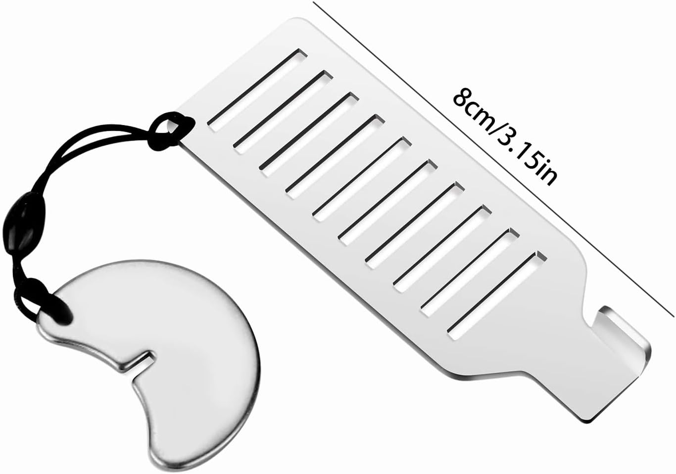Portable Door Lock, Child Safety Device, Adjustable Security Lock, Heavy-Duty Stainless Steel, No Tool Quick Install, Compact Travel-Friendly Design, For Home Or Apartment Use, 3.15in