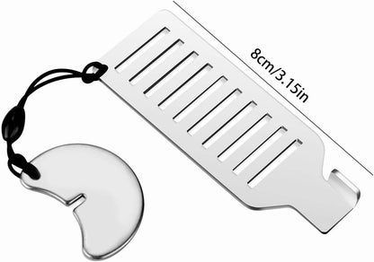 Portable Door Lock, Child Safety Device, Adjustable Security Lock, Heavy-Duty Stainless Steel, No Tool Quick Install, Compact Travel-Friendly Design, For Home Or Apartment Use, 3.15in