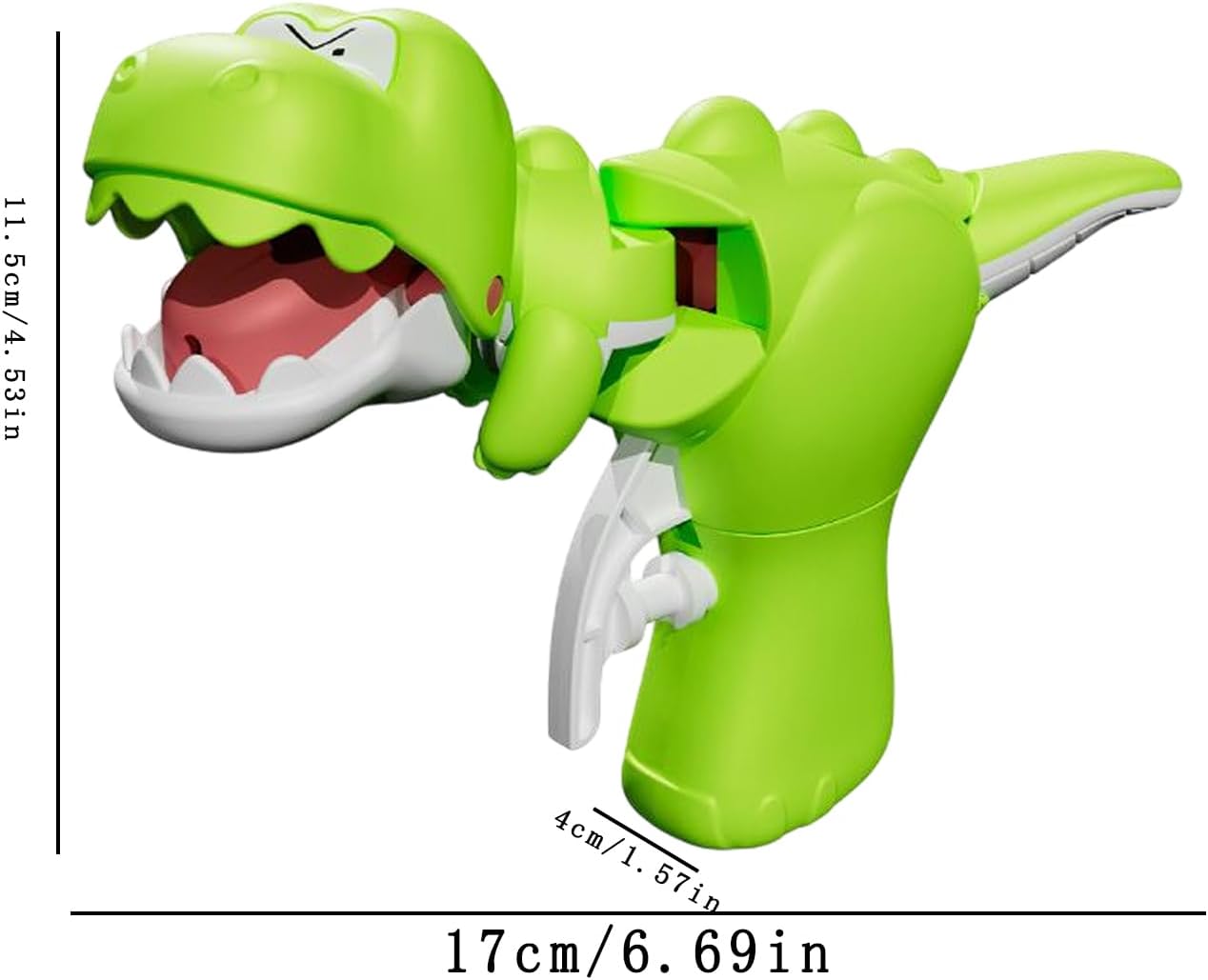 Pool Toys, Water Squirter Toy, 6,3 x 1,57 in Pool Fighting Blasters, Fun Outdoor Play Swimming Games, Dinosaur Water Soaker for Toddler, Boys, Girls, Kids